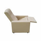 Poltrona Reclinavel Padua Tecido Korino 450 - Bege - Delare