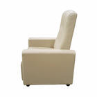 Poltrona Reclinavel Padua Tecido Korino 450 - Bege - Delare