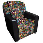 Poltrona Reclinável Papai E Mamãe Com Porta Copo Texas