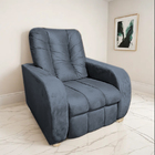 Poltrona Reclinável Papai Luxo Sala Quarto Estética  Berlin