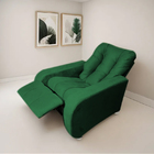 Poltrona Reclinável Papai Luxo Sala Quarto Estética  Berlin