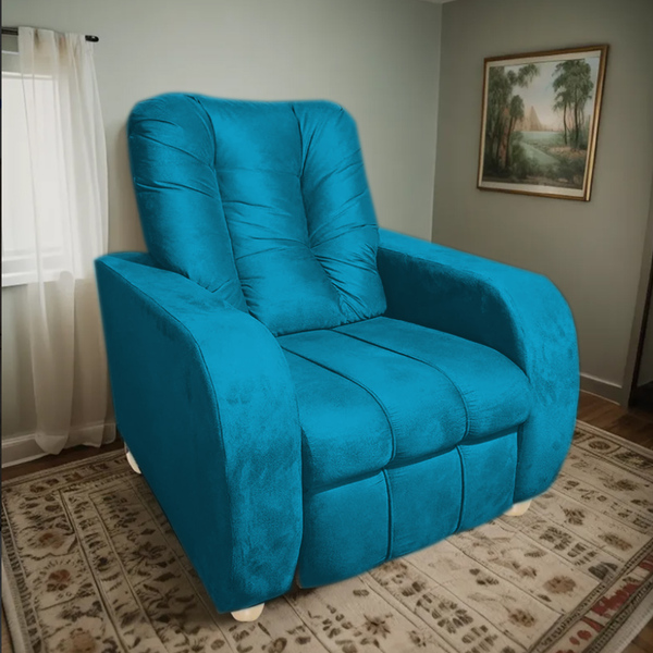 Poltrona Reclinável Papai Luxo Sala Quarto Estética  Berlin T