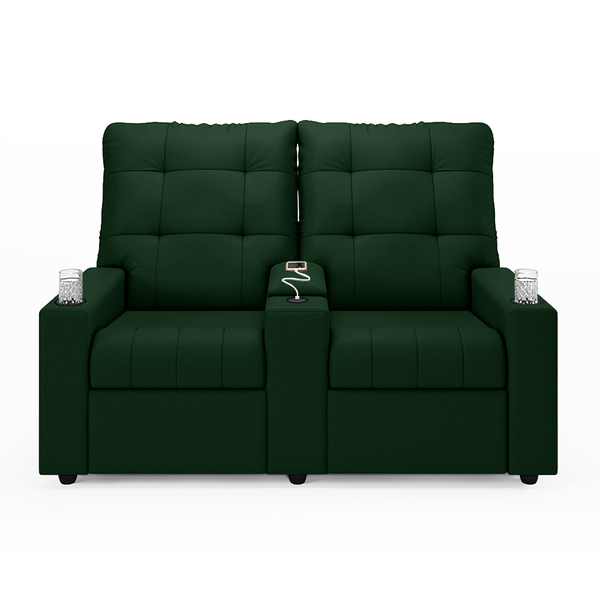 Poltrona Reclinável Para Cinema Parma 2 Lugares Baú Usb Velud