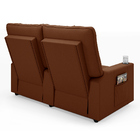 Poltrona Reclinável Para Cinema Parma 2 Lugares Baú Usb Velud
