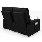 Poltrona Reclinável Para Cinema Parma 2 Lugares Baú Usb Velud