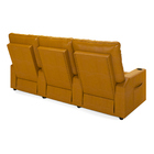 Poltrona Reclinável Para Cinema Parma 3 Lugares Baú Usb Pu Wh