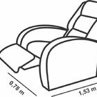 Poltrona Reclinável Pmx-1 Civic Capuccino