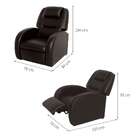 Poltrona Reclinável Pmx-1 Civic Chocolate