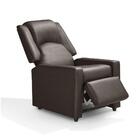 Poltrona Reclinável Premium Halley Material Sintético Marrom