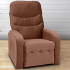 Poltrona Reclinável Punto 1 Lugar Veludo Cobre Matrix