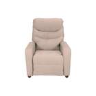 Poltrona Reclinável Punto Suede Bege