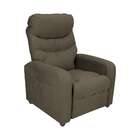 Poltrona Reclinável Punto Suede Capuccino