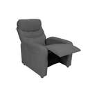 Poltrona Reclinável Punto Suede Cinza