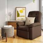 Poltrona Reclinável Queijas Marrom