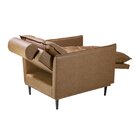 Poltrona Reclinável Relaxamento E Leitura Couro Híbrido Star