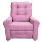 Poltrona Reclinavel Sala De Estar Astra Amamentação Rosa