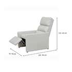 Poltrona Reclinável Salvario Bege