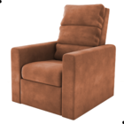 Poltrona Reclinável Saul Veludo Cobre