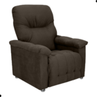 Poltrona Reclinável Saul Veludo Maserati Marrom