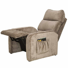 Poltrona Reclinável Siena Mx-10 Com 3 Posições Sued Amassado