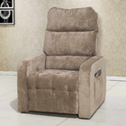 Poltrona Reclinável Siena Mx-10 Com 3 Posições Sued Amassado