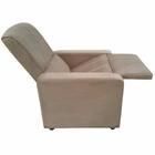 Poltrona Reclinável Veneza - Tecido Suede 10062 - Marrom - De