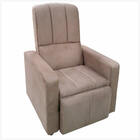Poltrona Reclinável Veneza - Tecido Suede 10062 - Marrom - De