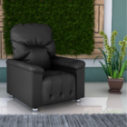 Poltrona Reclinável York Sintetico Preto