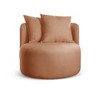 Poltrona Redonda Orgânica Moon Laranja