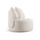 Poltrona Redonda Orgânica Moon Nude