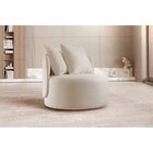 Poltrona Redonda Orgânica Moon Nude
