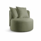 Poltrona Redonda Orgânica Moon Verde