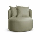 Poltrona Redonda Orgânica Moon Verde
