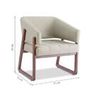 Poltrona Renê Areia