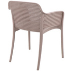 Cadeira plastica  monobloco Gabriela camurça