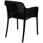 Cadeira plastica  monobloco Gabriela preta