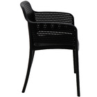 Cadeira plastica  monobloco Gabriela preta