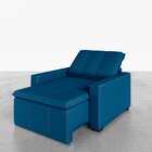 Poltrona Retrátil Com Braço Reto Palmeira Cabecasa Madeiraori