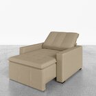 Poltrona Retrátil Com Braço Reto Palmeira Cabecasa Madeiraori