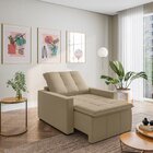 Poltrona Retrátil Com Braço Reto Palmeira Cabecasa Madeiraori