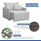 Poltrona Retrátil E Reclinável 110cm Júlia Linho Yescasa Linh