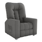 Poltrona Retrátil E Reclinável 82cm Com Tecido Suede Multimóv
