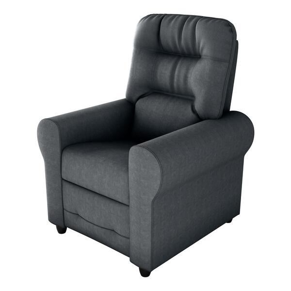 Poltrona Retrátil E Reclinável 83cm Com Tecido Suede Multimóv