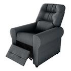 Poltrona Retrátil E Reclinável 83cm Com Tecido Suede Multimóv
