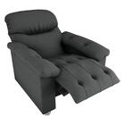 Poltrona Retrátil E Reclinável 83cm Tecido Suede Multimóveis