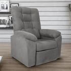 Poltrona Retrátil E Reclinável 88cm Com Pés Multimóveis Cr452