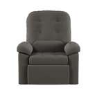 Poltrona Retrátil E Reclinável Cascais Cinza