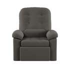 Poltrona Retrátil E Reclinável Colares Cinza