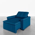 Poltrona Retrátil Palmeira Cabecasa Madeiraoriginals Azul