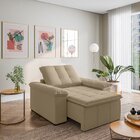 Poltrona Retrátil Palmeira Cabecasa Madeiraoriginals Bege